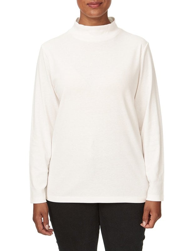 PennyPlain High Neck Top - Ivory