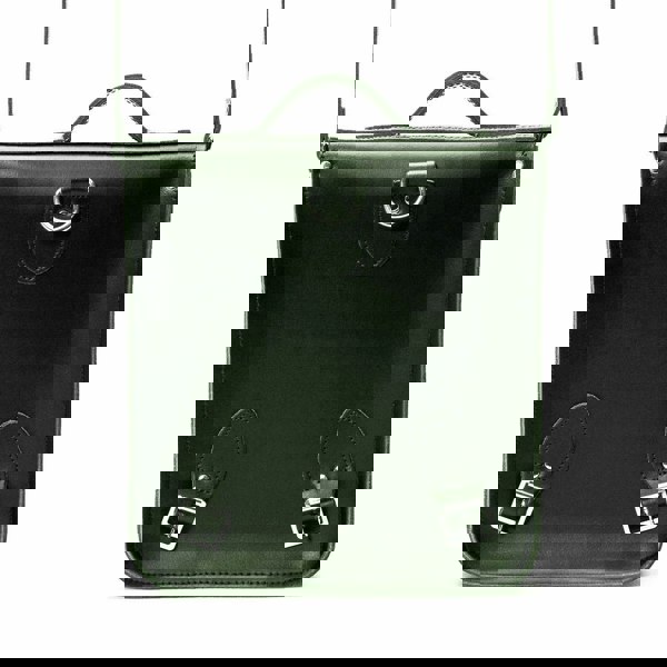 Zatchels Handmade Leather City Backpack - Ivy Green