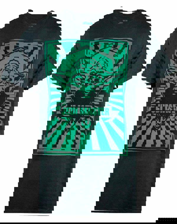 Star Wars Mens Black Yoda Short Sleeved T-Shirt