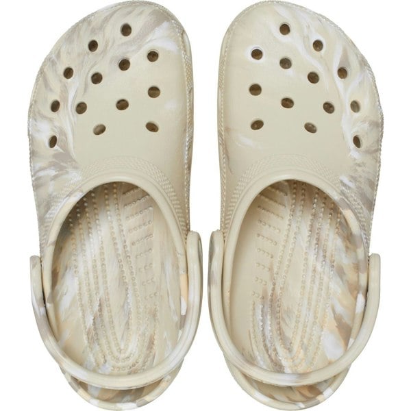 Crocs Classic Marbled Clog Unisex - Bone/Multi
