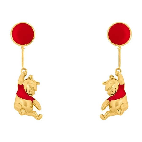 Disney Winnie The Pooh Earrings EF00861YL-PH