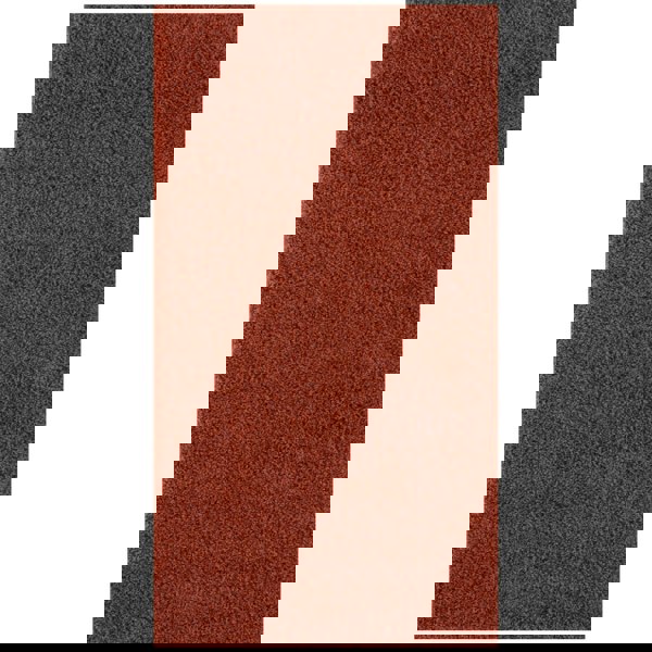 Shaggy Rug Plain Orange ultra soft 30 mm pile, non-shedding