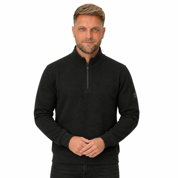 Barbour International Curve Half Zip Sweatshirt Black