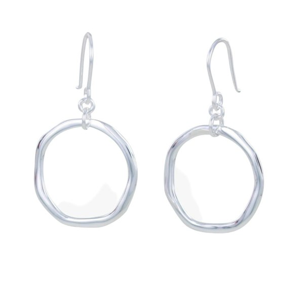 Sterling Silver Live Life To The Full Earrings - Reeves & Reeves