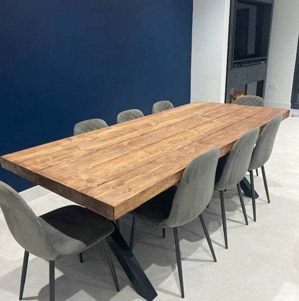 The Bespoke Carpentry Co Chunky Dining Table (3")