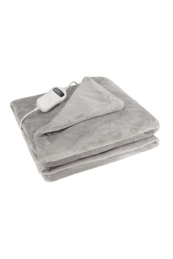 Ezysleep Cosy Heated Over Throw Fleece Blanket With Adjustable Control