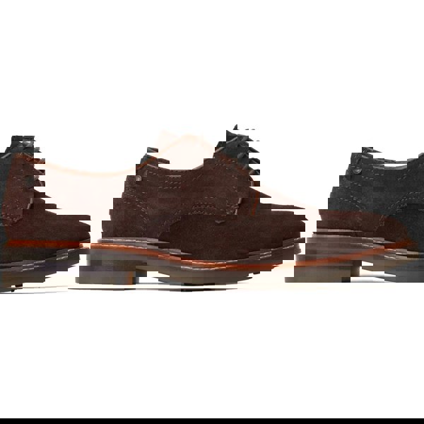 Base London Mawley Leather Men's Burnt Brown Oxford Shoes