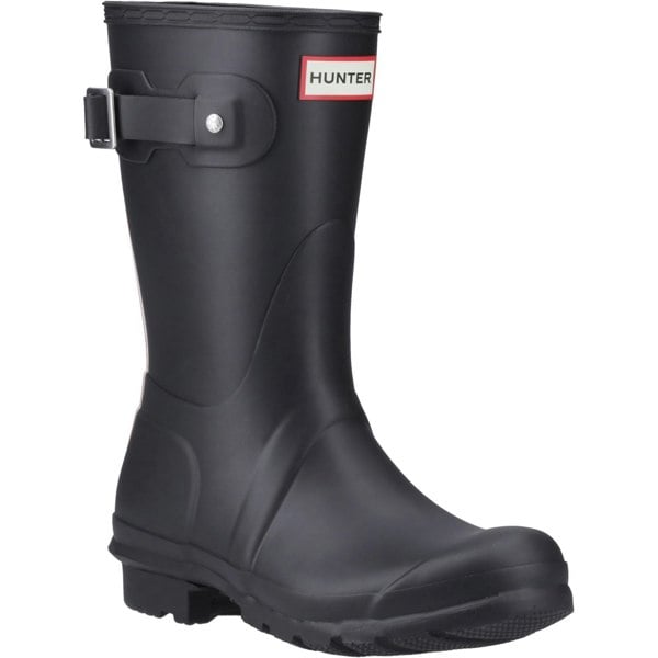 Hunter Original Short Rubber Women's Wellington Boots - Black