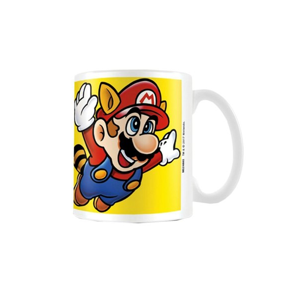 Super Mario Bros 3 Mug - White/Yellow/Blue