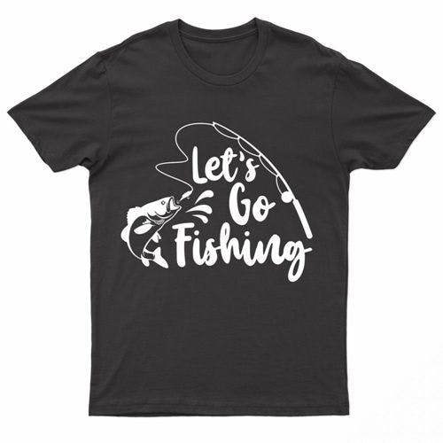 Mens Premium Fishing Logos T-shirt