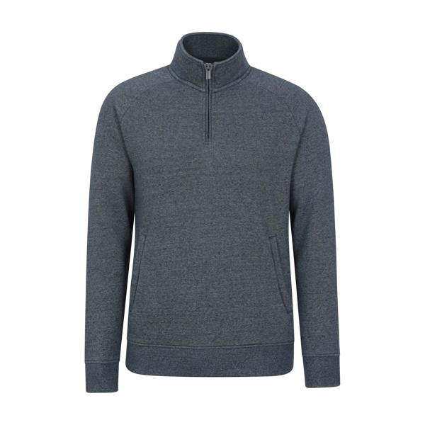 Mountain Warehouse Mens Bamburgh Half Zip Jumper - Navy - 