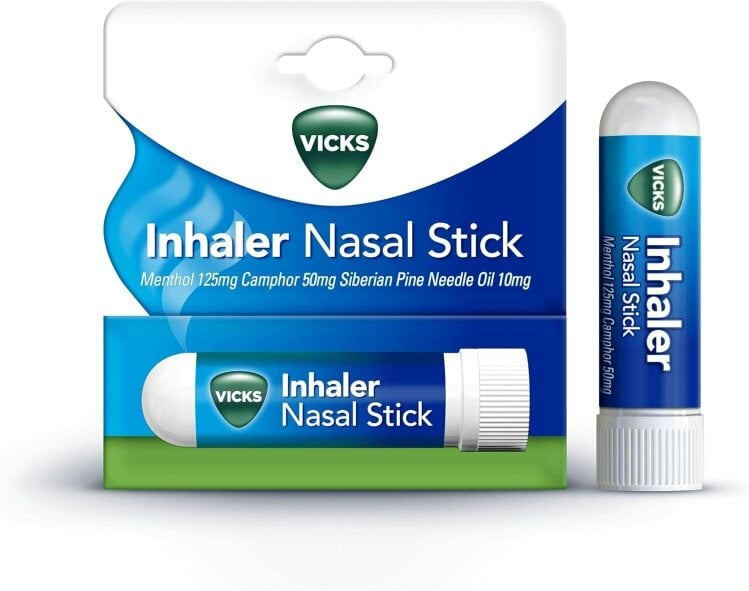 Vicks Inhaler Nasal Stick for Temporary Blocked Nose Relief