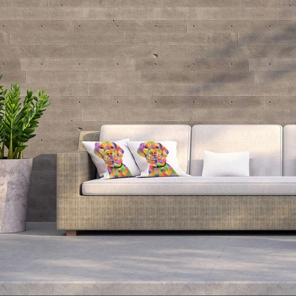 Benjamin Tate Design Amazing Illustration Pop Art (Outdoor Cushion)