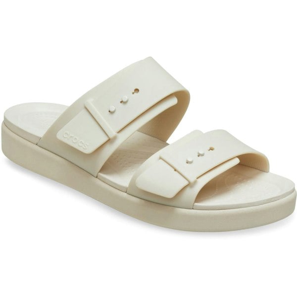 Crocs Brooklyn Buckle Women's Sandstone Sandals