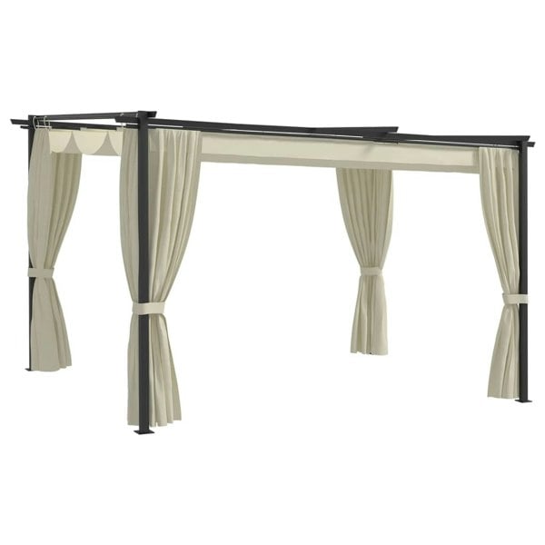 Berkfield Gazebo 4x3 m Cream