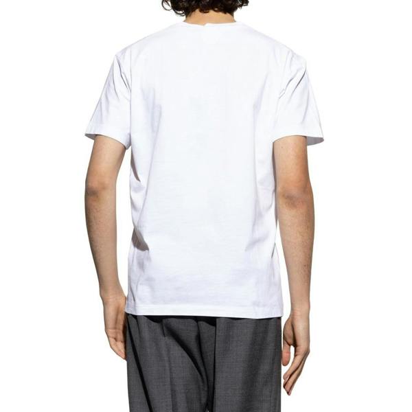 DSquared2 Mens Milano Cotton T-Shirt - White/Black - 