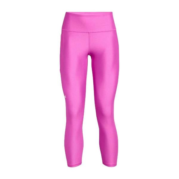 Under Armour Womens Ankle Length High Rise Leggings - Pink