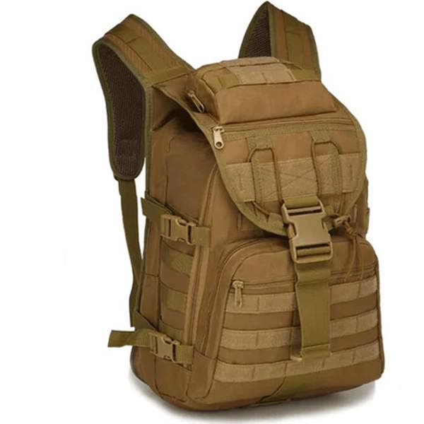 40L Molle Backpack in Khaki a great all rounder backpack for hiking, and days out
