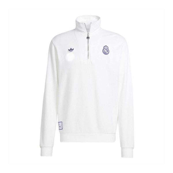 Adidas Mens Real Sweatshirt - White - 