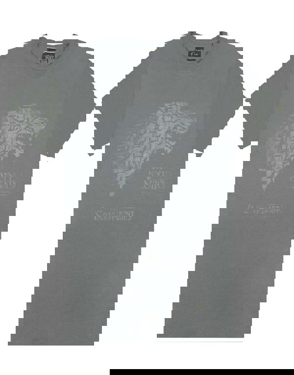 Game of Thrones Mens Grey Short Sleeved T-Shirt
