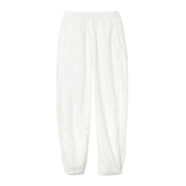 Lacoste Womens/Ladies Nylon Wide Leg Jogging Bottoms - White - 