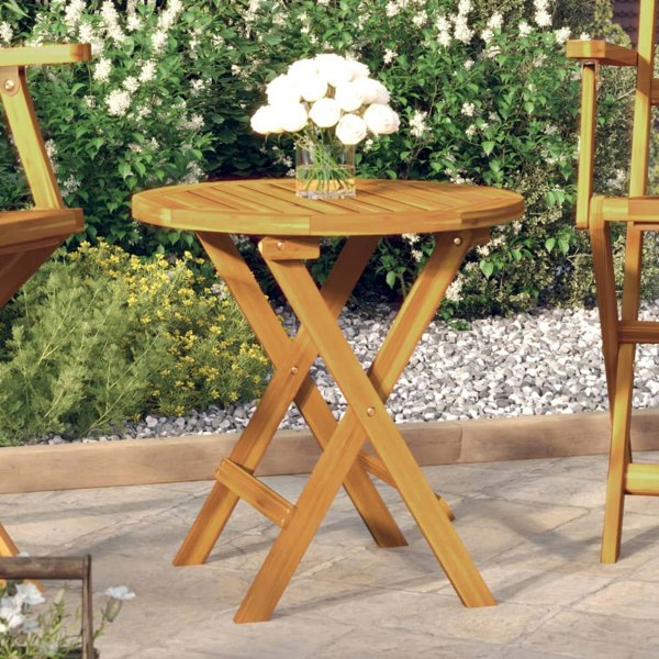 Berkfield Bistro Table Ì÷46x47 cm Solid Wood Acacia