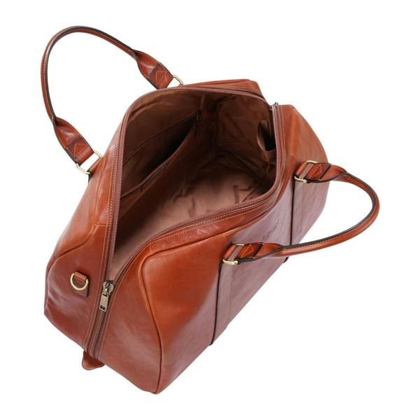 Infinity Leather Vintage Genuine Leather Holdall Duffle Gym Travel Bag - Atlas