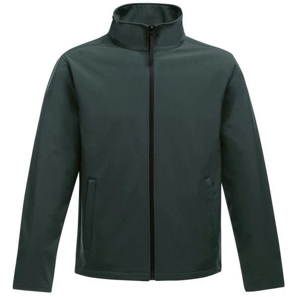 Regatta Standout Mens Ablaze Printable Softshell Jacket - Dark Spruce/Black - 