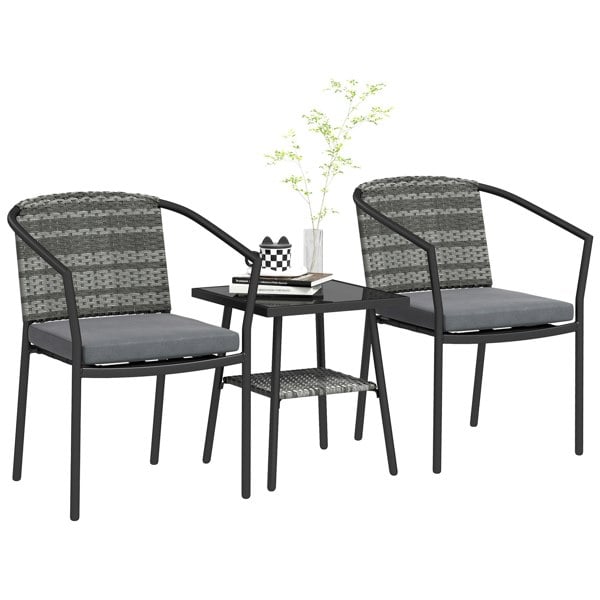 Rattan Bistro Set