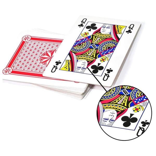 Aquarius Kingfisher GA013 Giant Playing Cards – Perfect Outdoor Garden Game for Family & Parties