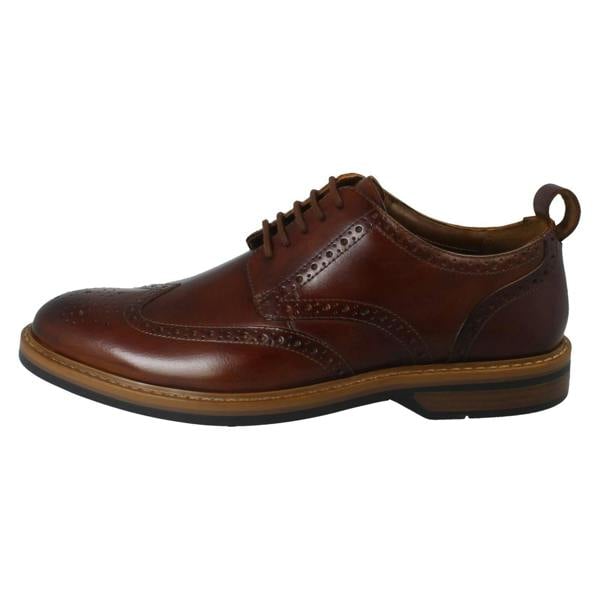 Clarks Mens Clarks Smart Casual Lace Up Brogue Shoes Aldwin Limit
