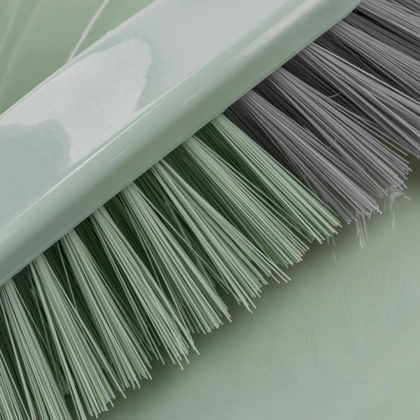 JVL Dust Pan And Brush Set - Green