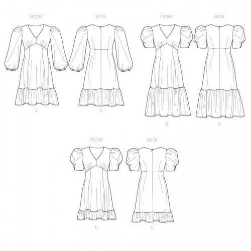 Simplicity Sewing Pattern 9643, Dresses for Women, W2 (20W-22W-24W-26W-28W) - Intermediate