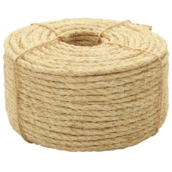Berkfield Rope 100% Sisal 6 mm 500 m