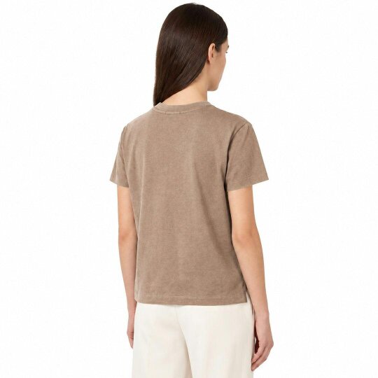 By Lanvin Small Signature Logo Taupe T-Shirt