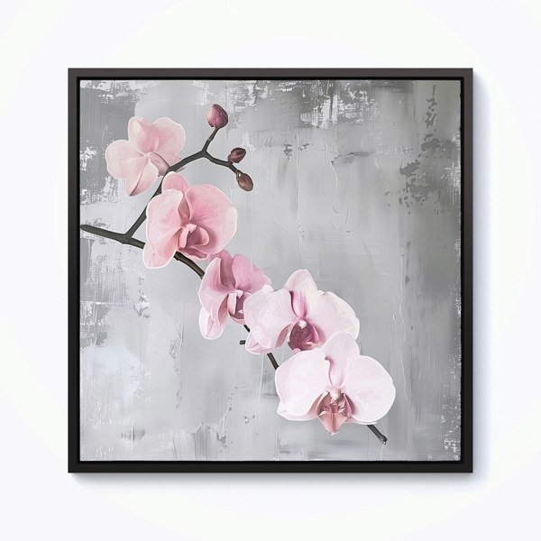 Warren Reed Blossom On A Branch Framed Canvas