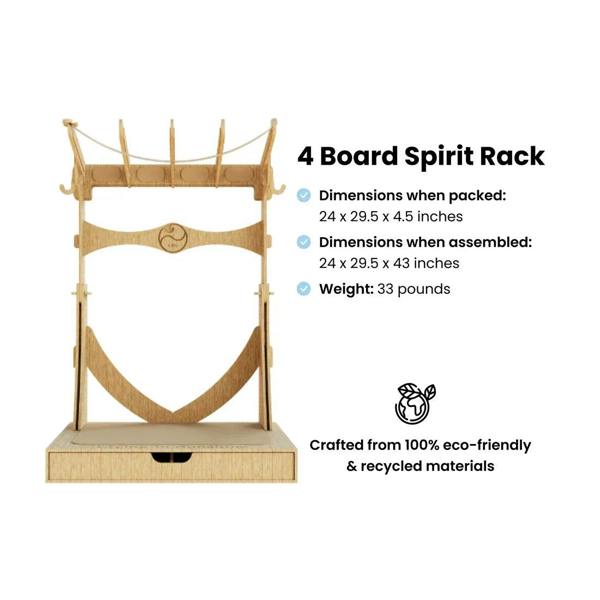 Vissla The Spirit Rack - 4 boards