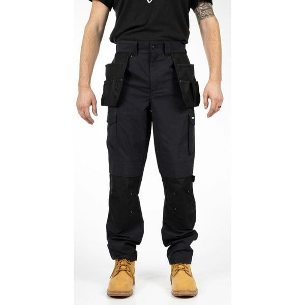 Caterpillar Nexus Holster Stretch Pocket Cotton Men's Outdoor Trousers - Black