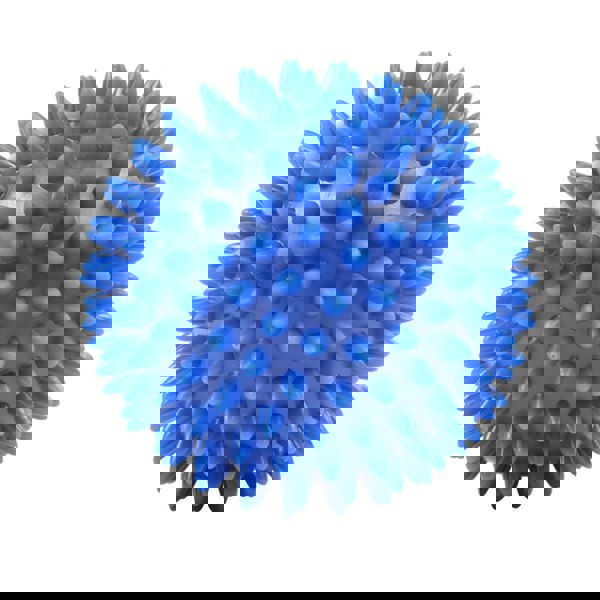 Fitness Mad Spikey Massage Ball - 9cm - Blue