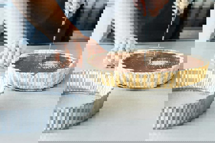 KitchenCraft Non-Stick Loose Base 24.5cm Flan / Quiche Tin