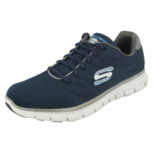 Skechers Mens Skechers Casual Trainer Synergy Fine Tune