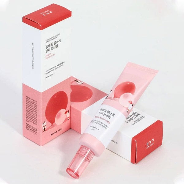 ROUND LAB  Camellia Deep Collagen Firming Sun Serum 50ml