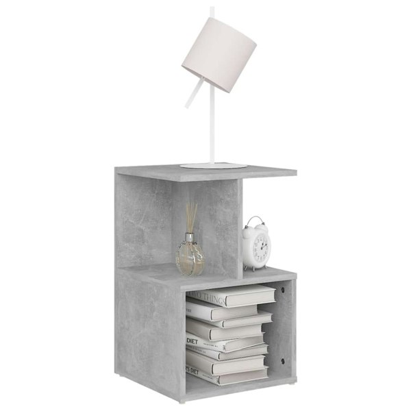 Berkfield Bedside Cabinets 2 pcs Concrete Grey 35x35x55 cm Engineered Wood