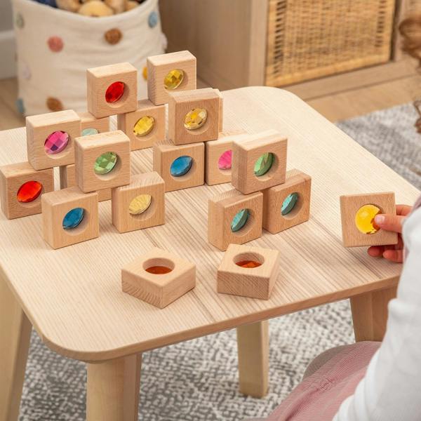 tickit Wooden Kaleidoscope Blocks