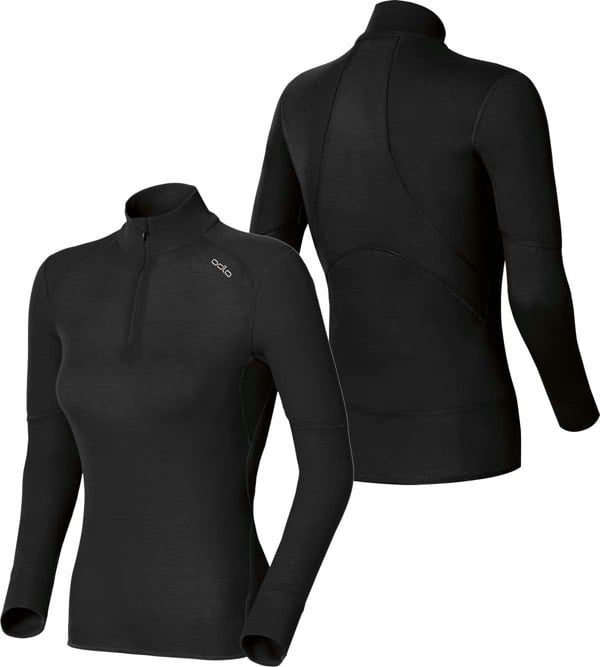 ODLO Women's ODLO Active Extra Warm Eco Half Zip Base Layer {O-159211}