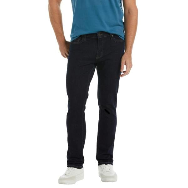 Original Penguin Mens Rinse 5 Pockets Slim Jeans - Dark Indigo - 