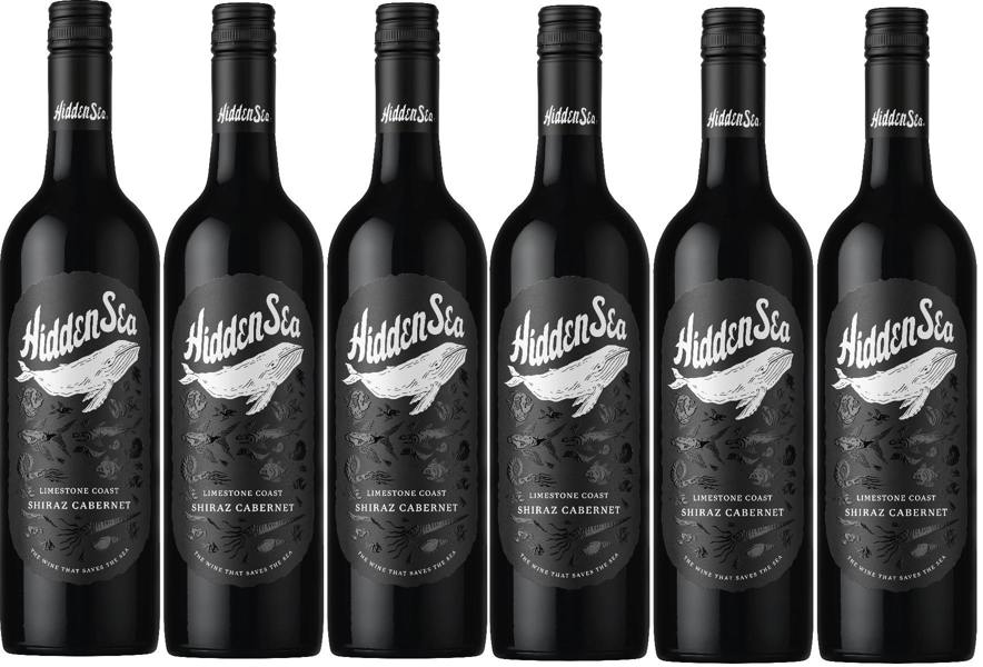 Hidden Sea Australian Shiraz Cabernet (6 x 750ml - 14%)