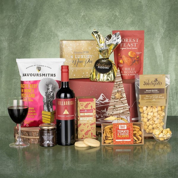 Christmas Cracker Red Wine Carton Gift