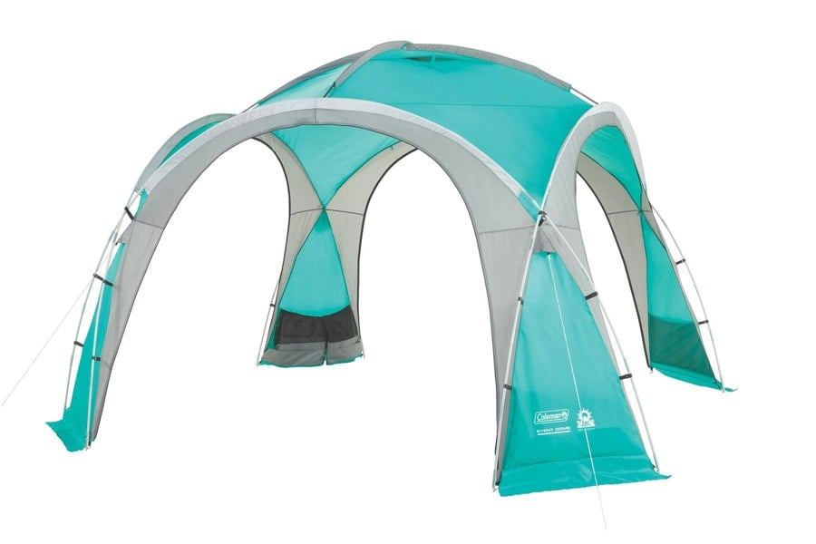 Colemans Coleman Event Dome L Shelter 3.65m with 4 Screen Walls and 2 Doors