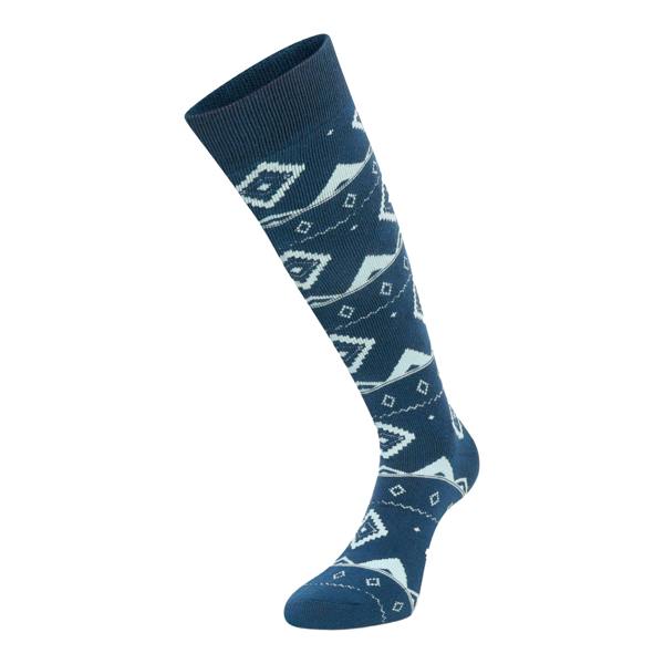 Regatta Womens/Ladies Fair Isle Ski Socks - Moonlight Denim - 